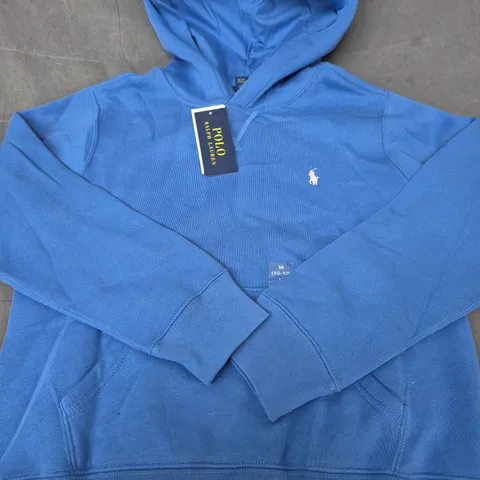 POLO RALPH LAUREN BLUE HOODIE – UK 10-12 (M) -KIDS