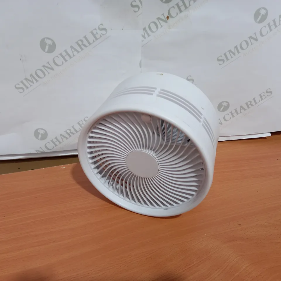 BELL & HOWELL OSCILLATING ADJUSTABLE FOLDING RECHARGEABLE STAND FAN