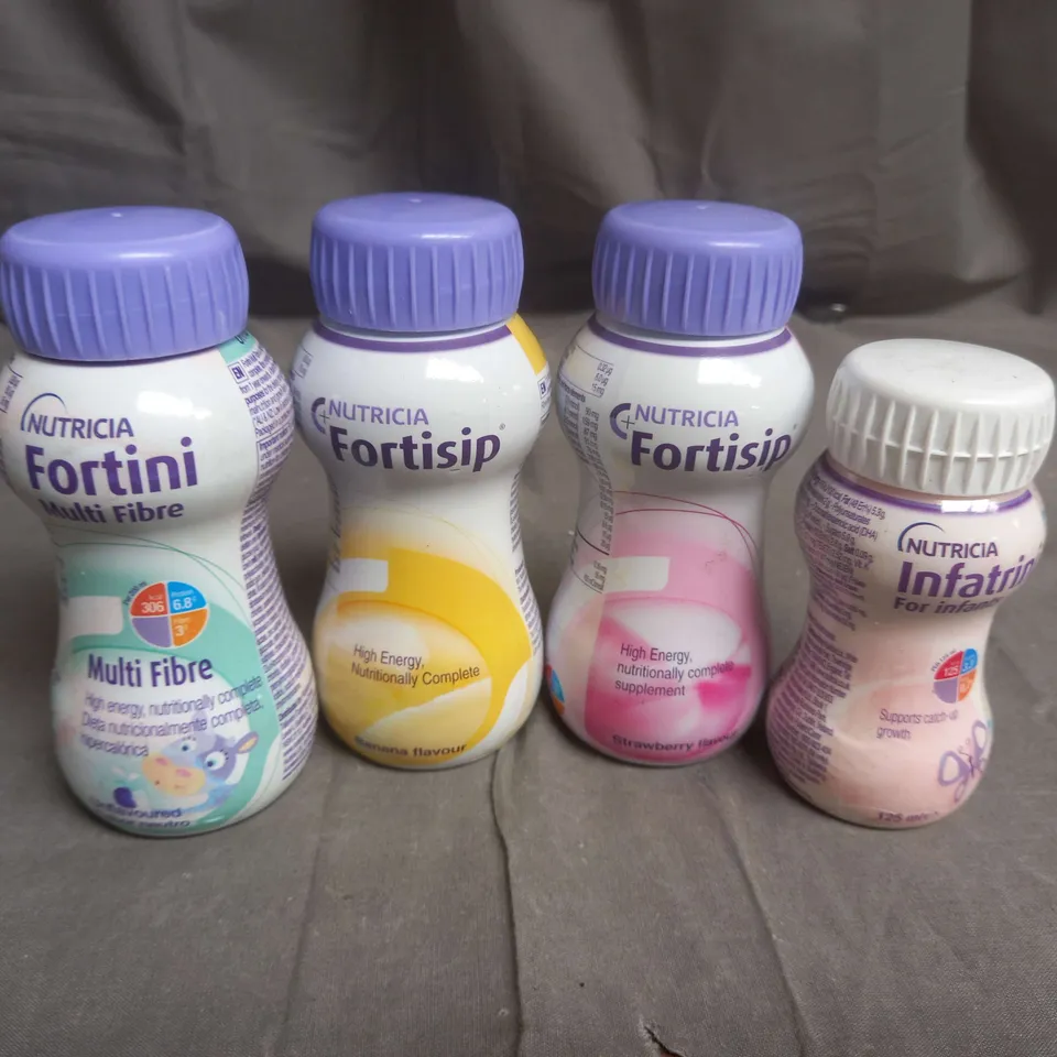 APPROXIMATELY 15 ASSORTED FOOD AND DRINK ITEMS TO INCLUDE NUTRICIA - COLLECTION ONLY