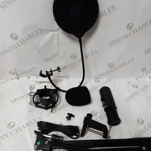 PROFESSIONAL CONDENSER USB MICROPHONE SET AU-PM421