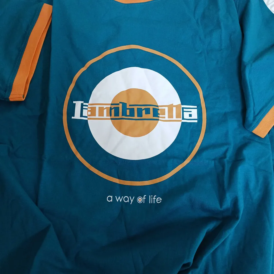 LAMBRETTA A WAY OF LIFE T SHIRT - 2XL