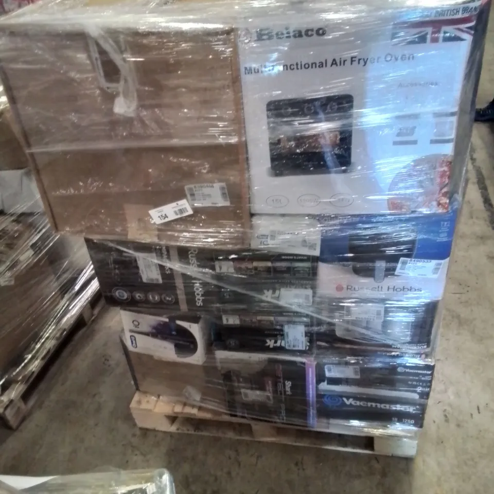 PALLET OF APPROXIMATELY 32 UNPROCESSED RAW RETURN HOUSEHOLD AND ELECTRICAL GOODS TO INCLUDE;