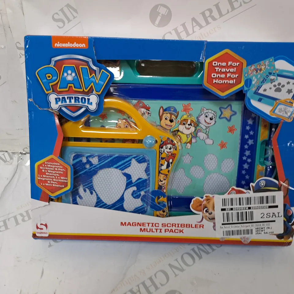 BOXED PAW PATROL SCRIBBLER MULTIPACK RRP £12.99