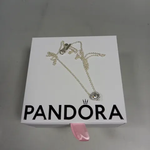 PANDORA ELEVATED HEART NECKLACE
