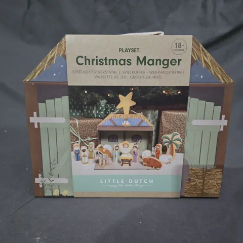 LITTLE DUTCH PLAYSET CHRISTMAS MANGER