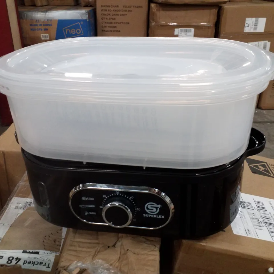 BOXED SUPERLEX FOOD STEAMER
