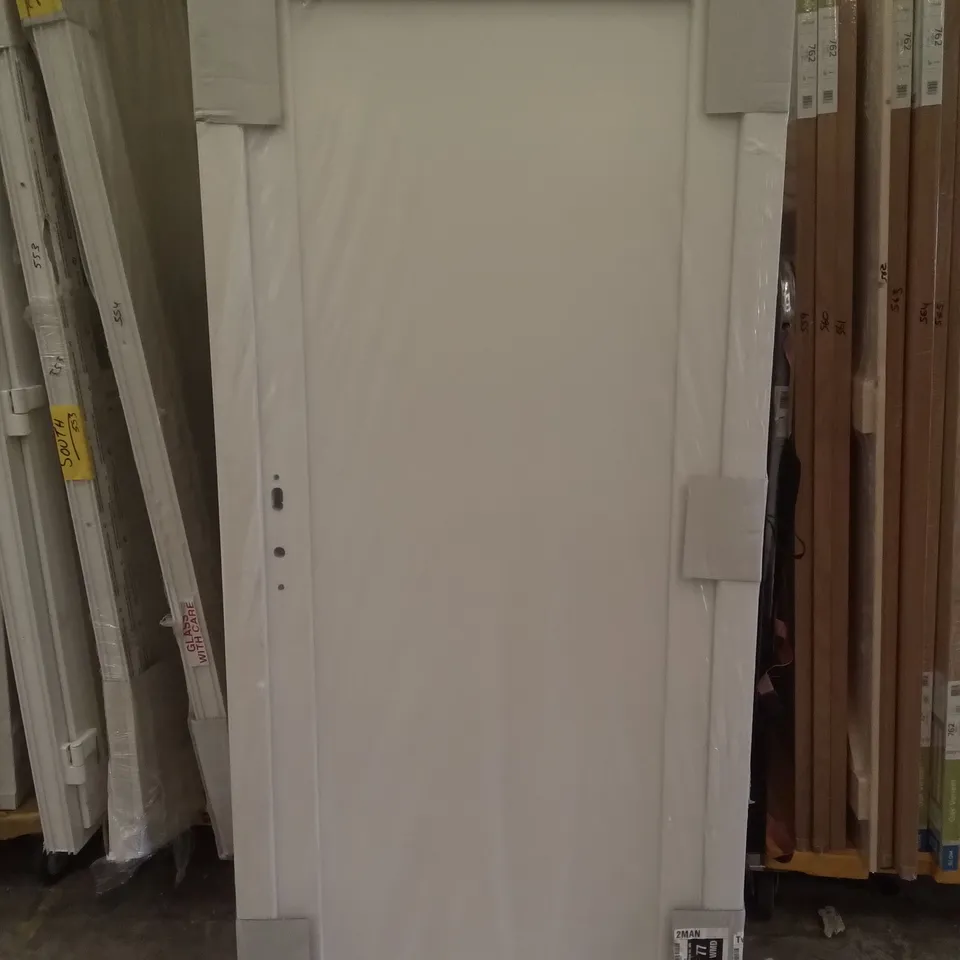 PVCU ONE PANEL NON GLAZED BACK DOOR LEFT HAND OPENING 2055×920×70MM