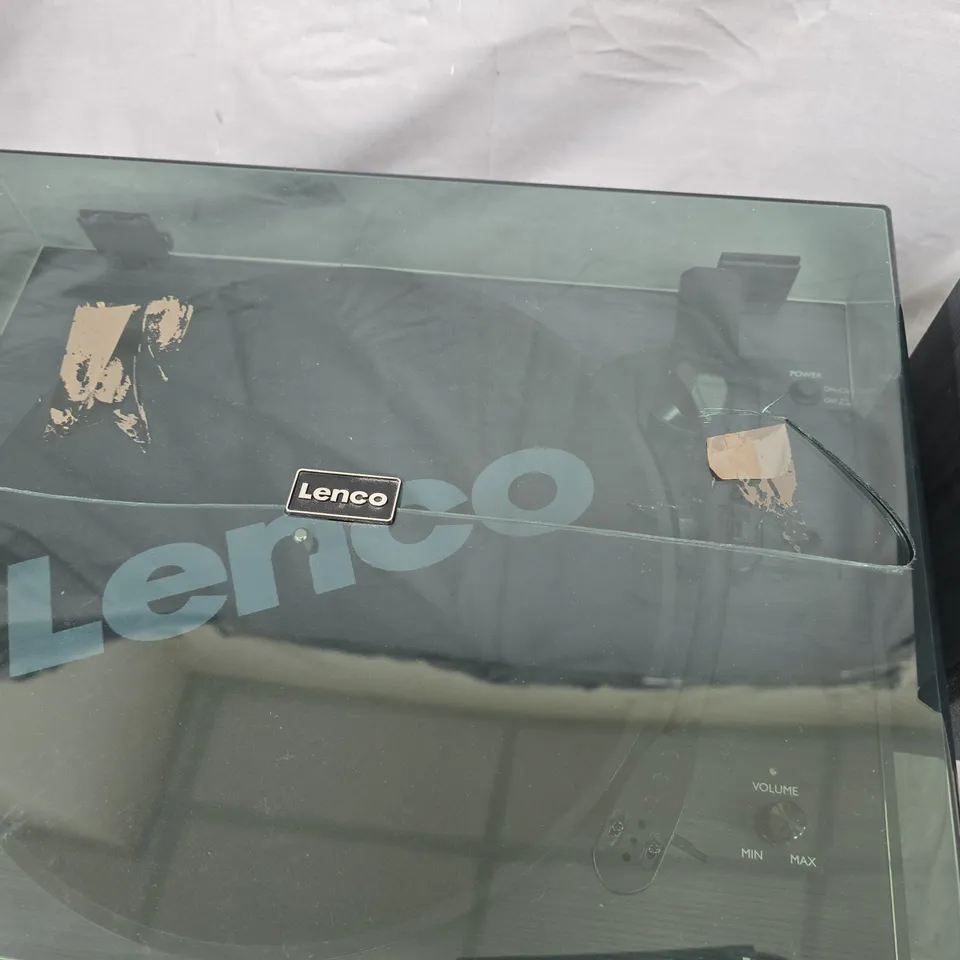 Lenco LS-300 Bluetooth Turntable with Two Speakers
