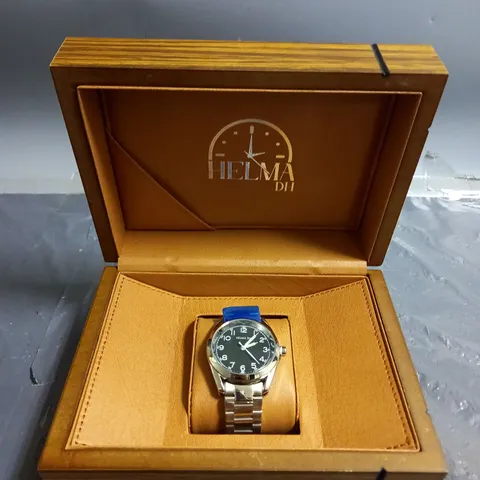 MENS HELMHA DH WATCH – STAINLESS STEEL STRAP – 3ATM WATER RESISTANT
