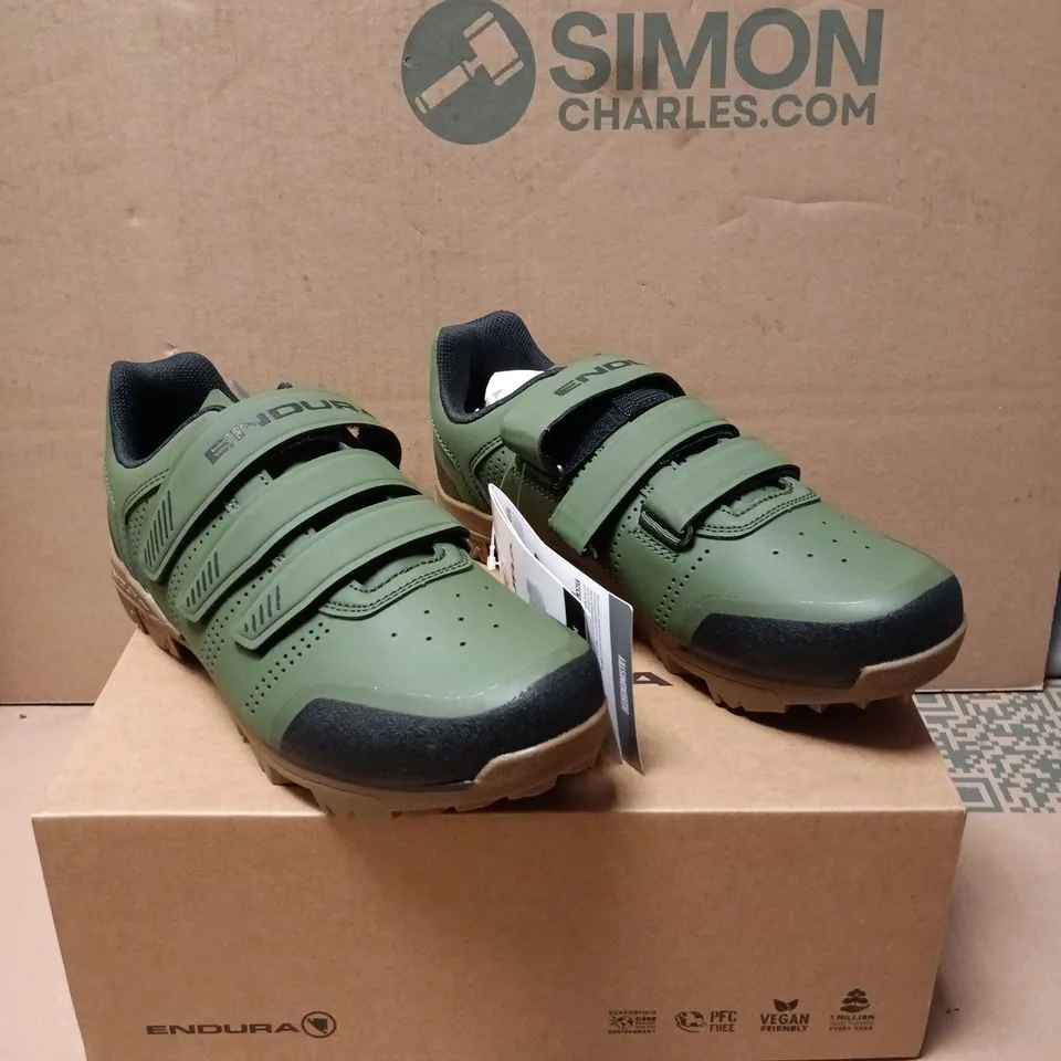 ENDURA HUMMVEE XC CYCLING SHOES OLIVE GREEN SIZE 7
