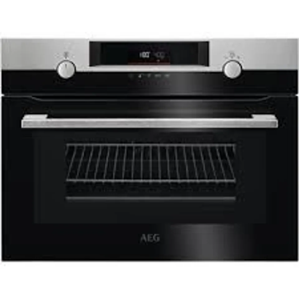 AEG 8000 COMBIQUICK COMBINATION MICROWAVE OVEN IN STAINLESS STEEL KMK565060M 