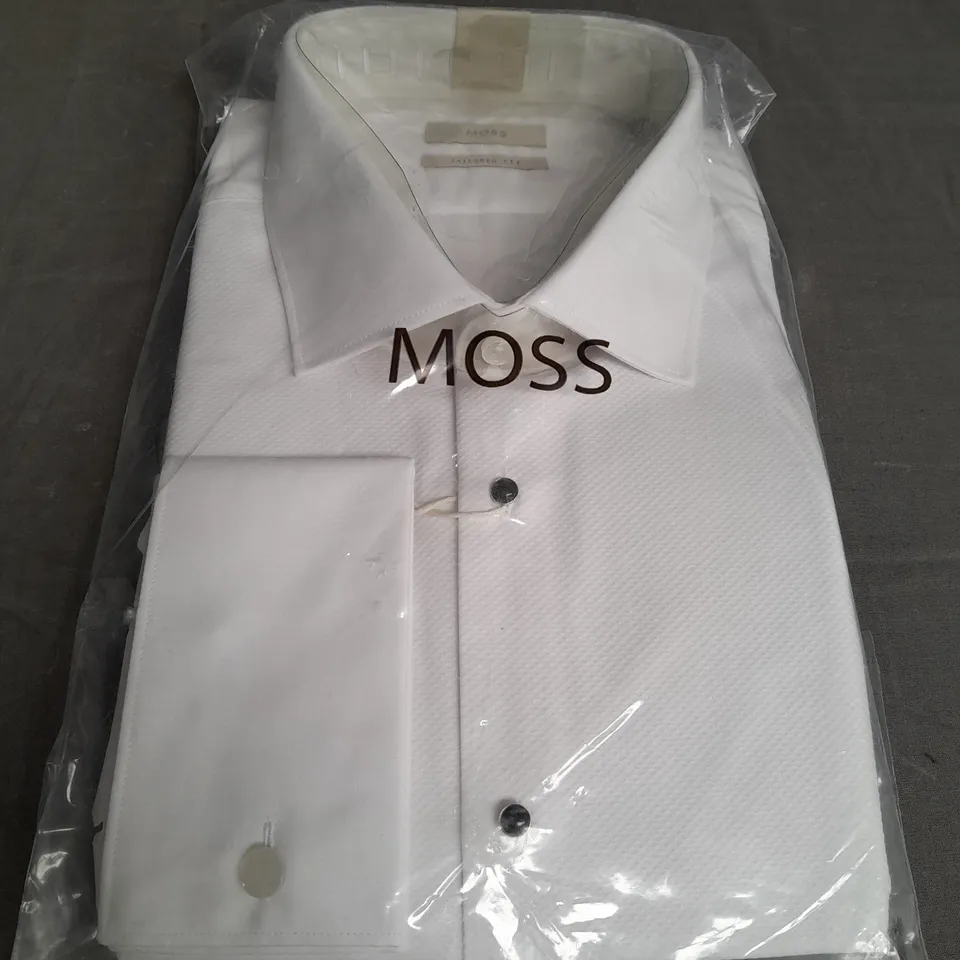 MOSS TAILORED FIT SHIRT SIZE 17.5 