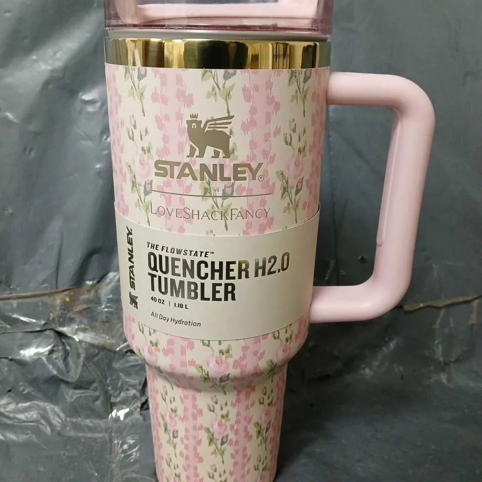 STANLEY THE FLOWSTATE QUENCHER H2.0 TUMBLER IN FLORAL (1.18L)