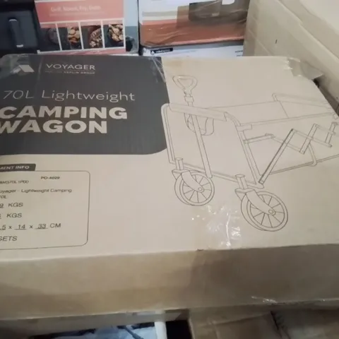 BOXED VOYAGER 70L LIGHTWEIGHT CAMPING WAGON