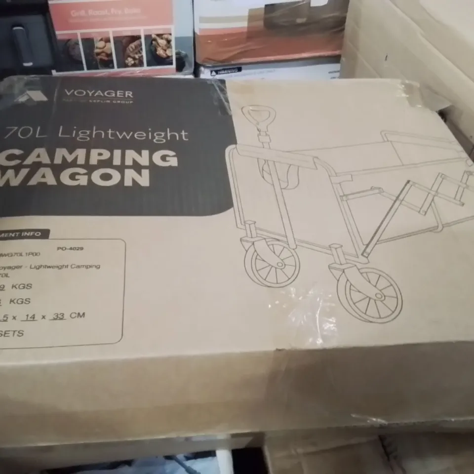 BOXED VOYAGER 70L LIGHTWEIGHT CAMPING WAGON 