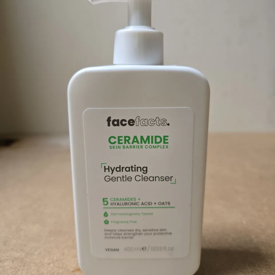 FACE FACTS CERAMIDE HYDRATING GENTLE CLEANSER – 400 ML