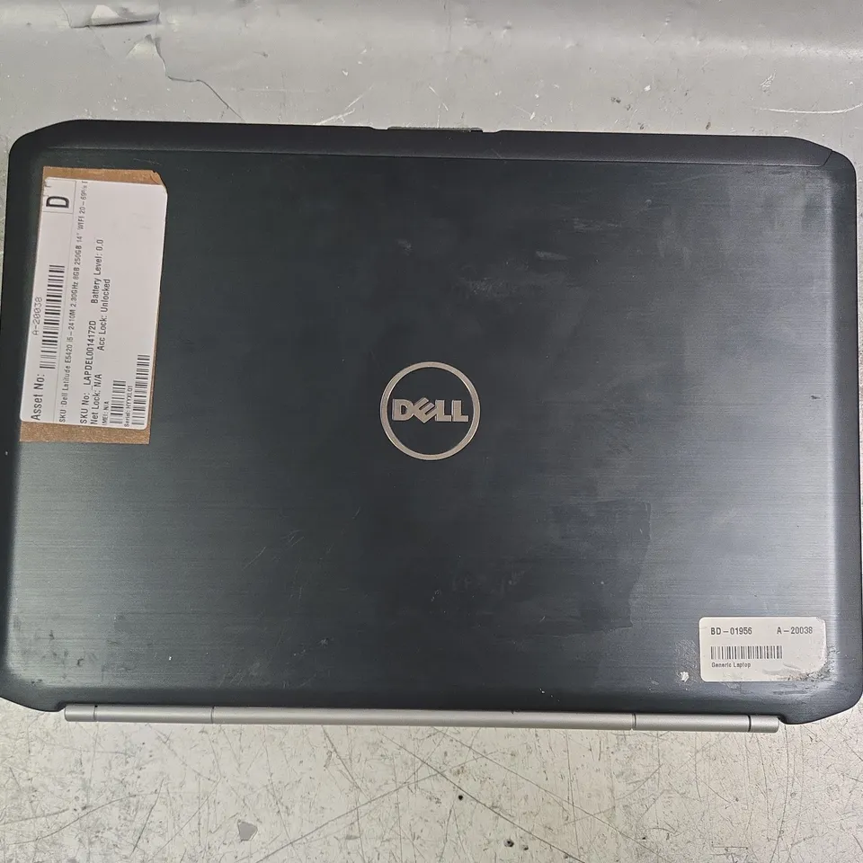 DELL LATITUDE E5420 LAPTOP IN BLACK