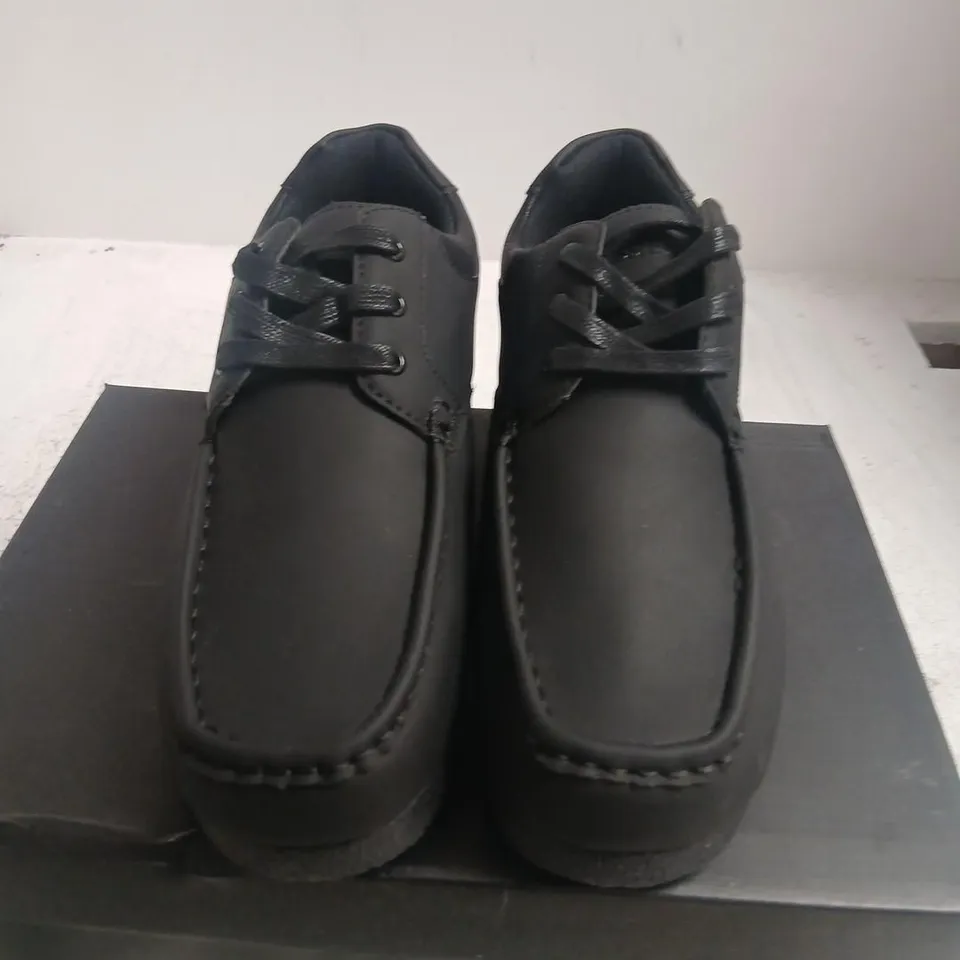 METISSIER DALE 1 BLACK LEATHER SHOES – UK 7 (EU 41)