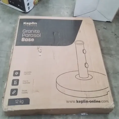 BOXED KEPLIN GARDEN PARASOL BASE -GRANITE-