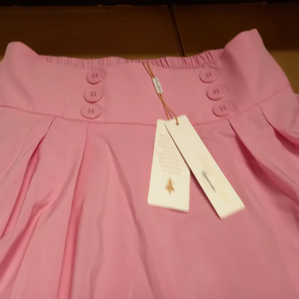 BELLE POGUE PINK RETRO SKIRT - SIZE UNSPECIFIED