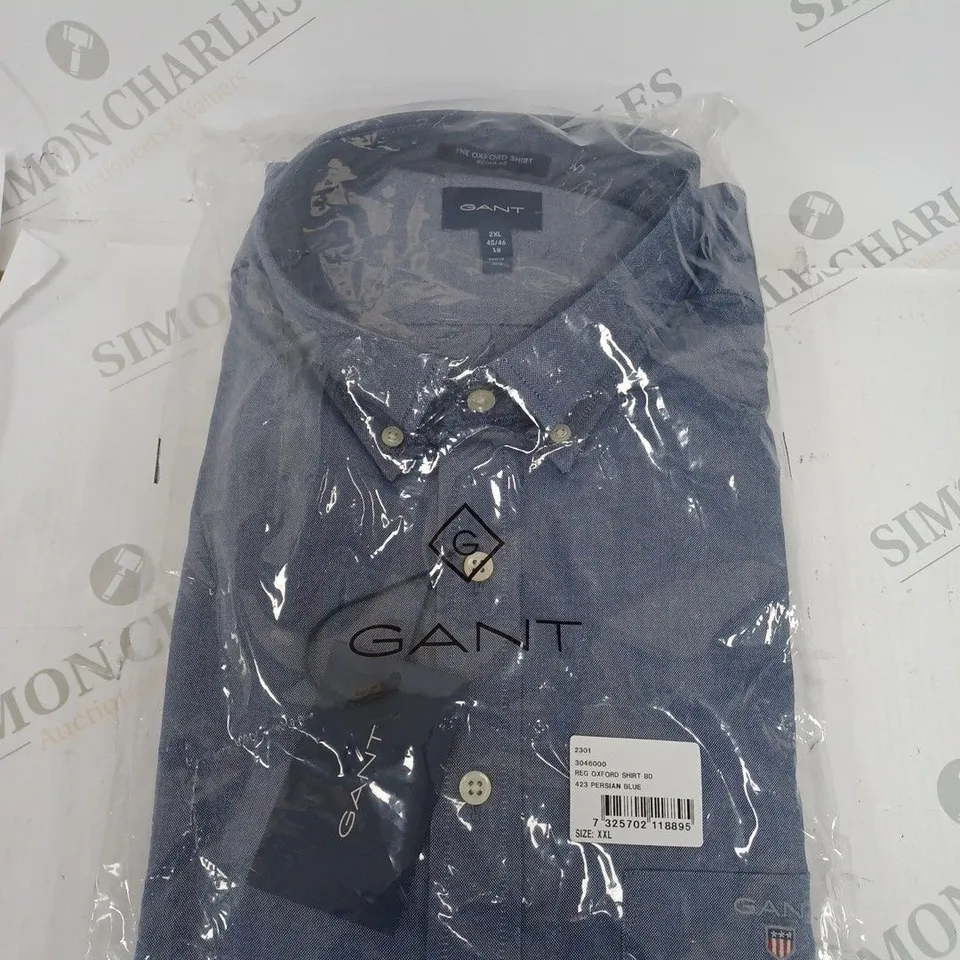 GANT REG OXFORD SHIRT PERSIAN BLUE - XXL