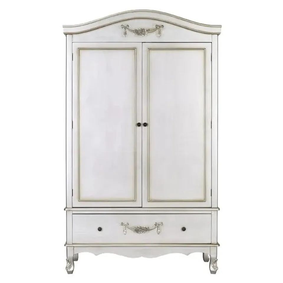 BOXED TOULOUSE GENTS WARDROBE IN SILVER - 3 BOXES