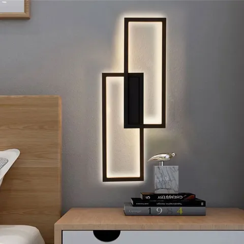 BOXED INDUSTRIAL RECTANGULAR LED WALL LIGHT