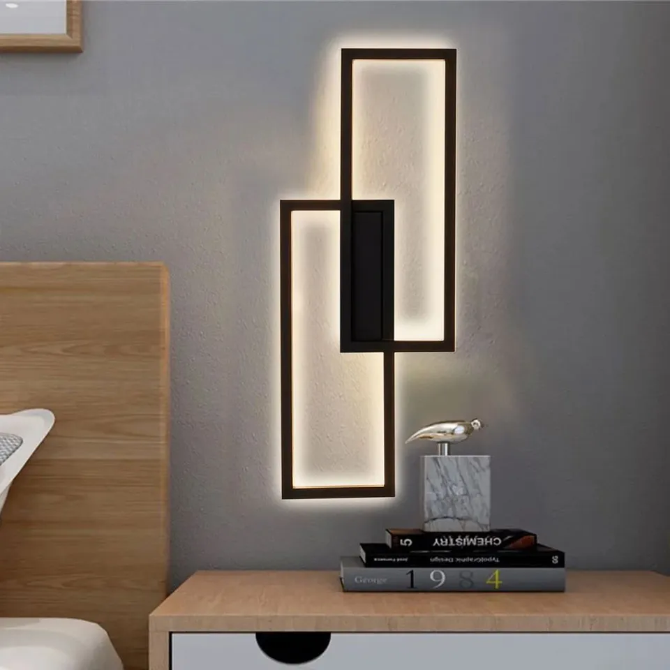 BOXED INDUSTRIAL RECTANGULAR LED WALL LIGHT