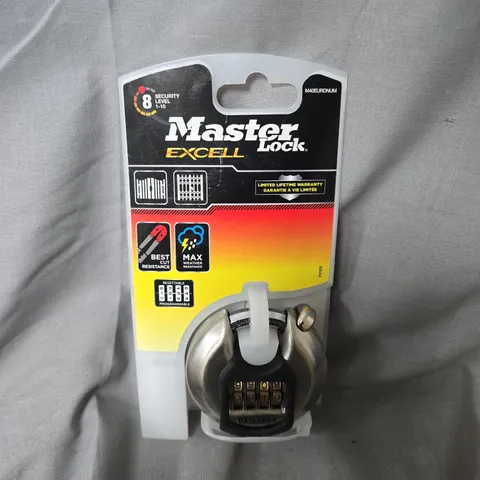 MASTER LOCK EXCEL 4-DIGIT COMBINATION PADLOCK