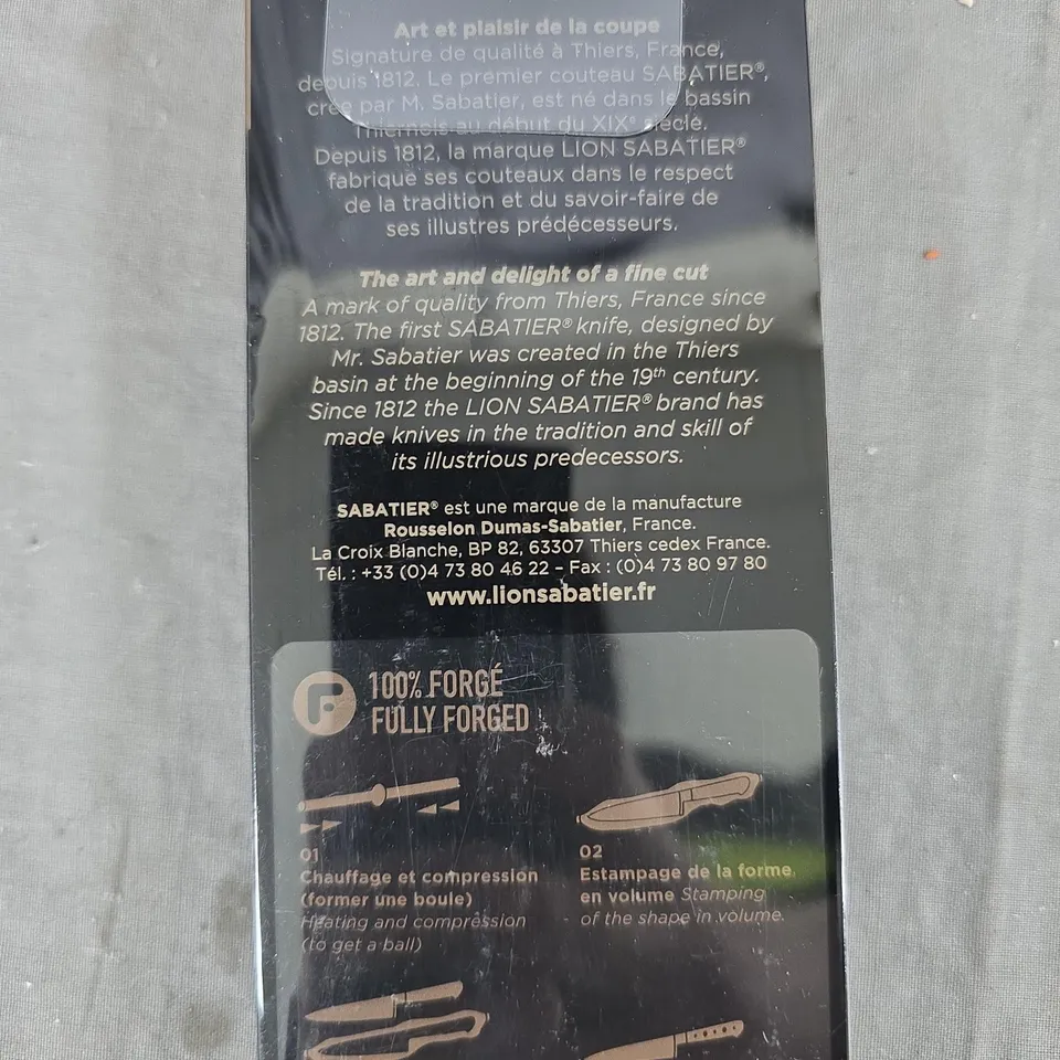 SABATIER PARING KNIFE – 100% FORGED, THIERS, FRANCE, BOXED