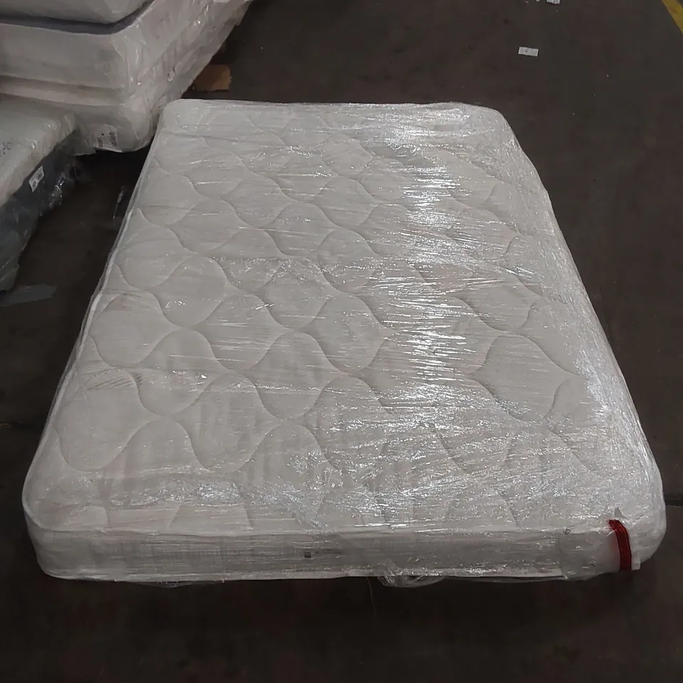 QUALITY BAGGED AIRSPRUNG 4' SMALL DOUBLE MATTRESS 