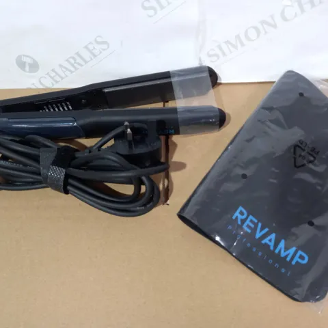 REVAMP PROGLOSS STEAMCARE HAIR STRAIGHTENER