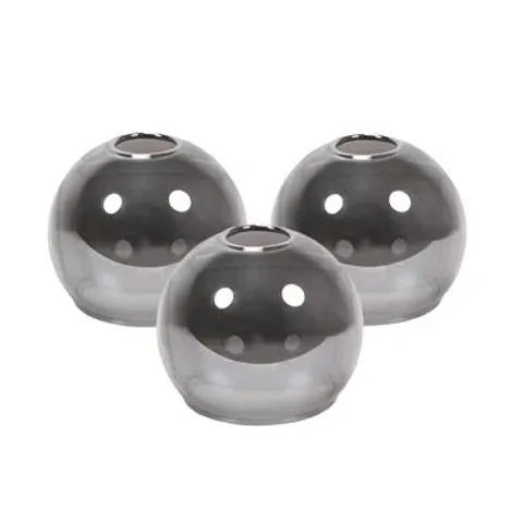 BOXED 6.8CM H GLASS ROUND PENDANT SHADE