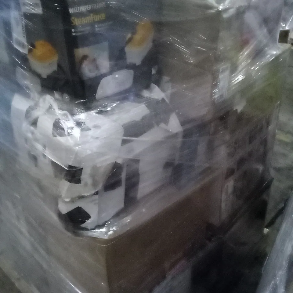 PALLET OF APPROXIMATELY 29 ASSORTED ELECTRICAL ITEMS TO INCLUDE CHIP FRYERS , AIR FRYERS , STEAMERS , ETC 