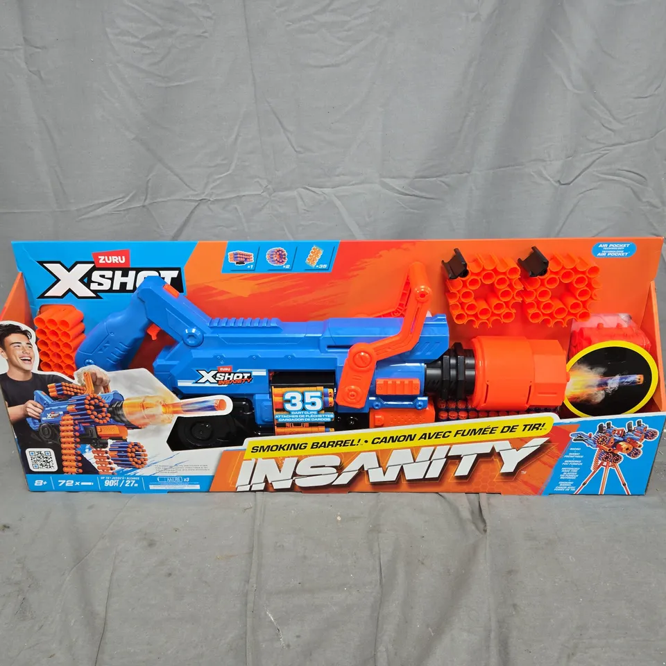 BOXED ZURU XSHOT MICRO SMOKING BARREL TOY GUN