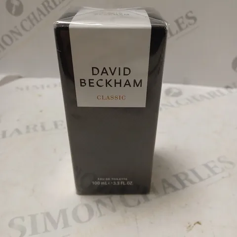 BOXED AND SEALED DAVID BECKHAM CLASSIC EAU DE TOILETTE 100ML