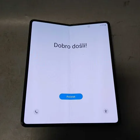 SAMSUNG GALAXY FOLD BLACK TABLET PHONE 