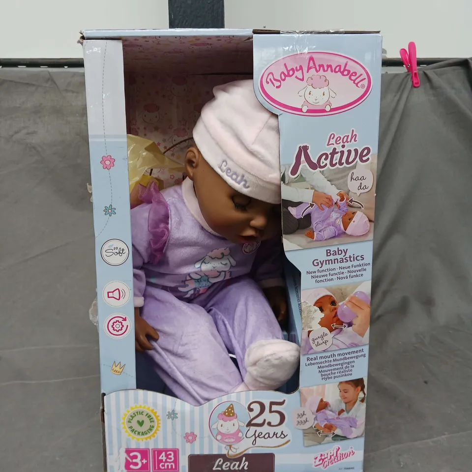 BOXED BABY ANNABEL LEAH DOLL