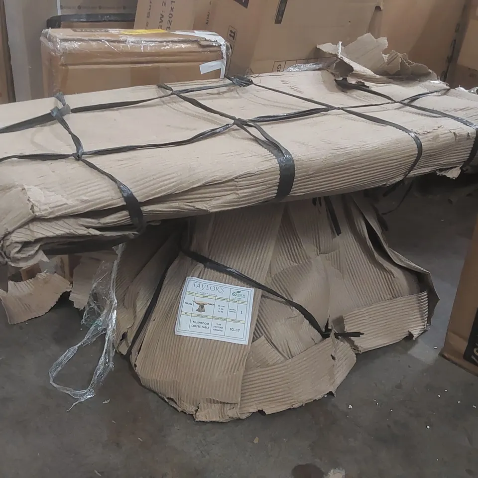 PACKAGED TAYLOR'S MUSHROOM COFFEE TABLE 