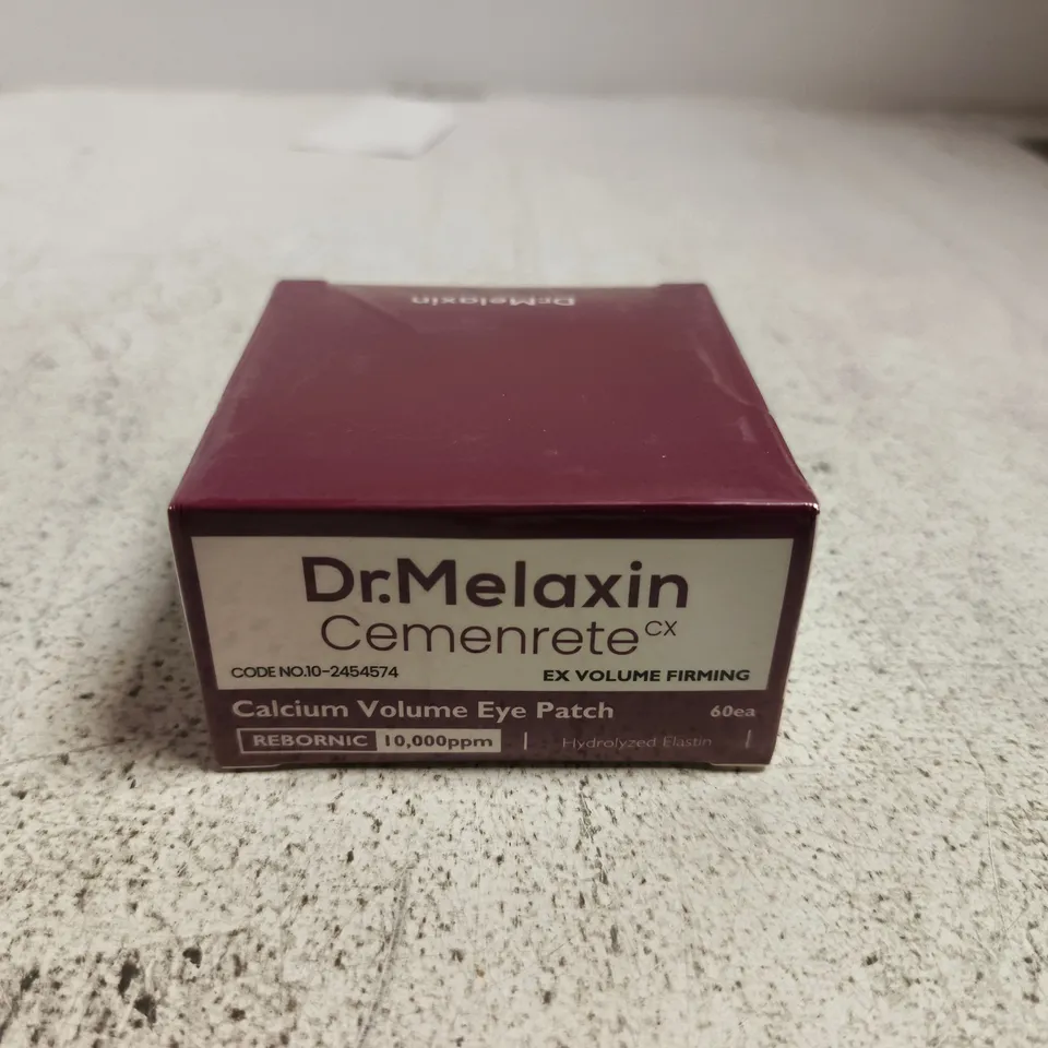 DR.MELAXIN CALCIUM VOLUME EYE PATCH – 60 EYE PATCHES
