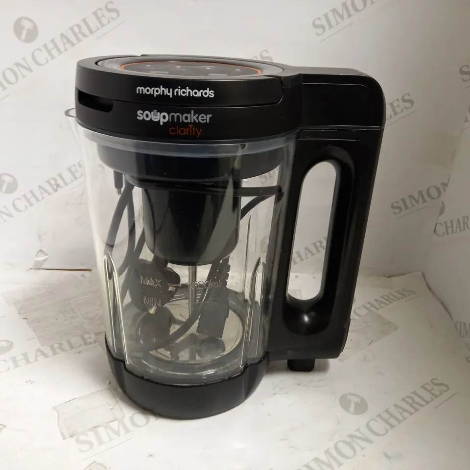 MORPHY RICHARDS CLARITY SOUP MAKER