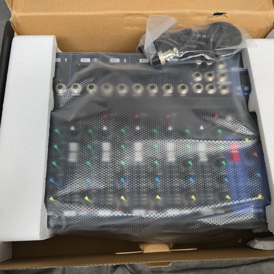 PROFESSIONAL DJ MIXER – NEW SERIES, BOXED WITH FOAM INSERTS