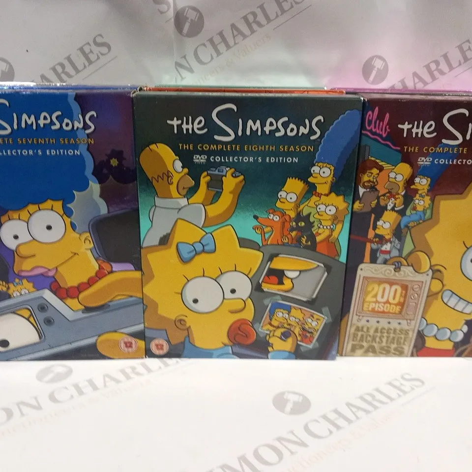 THE SIMPSONS BOXSETS SEASONS ONE TO THIRTEEN