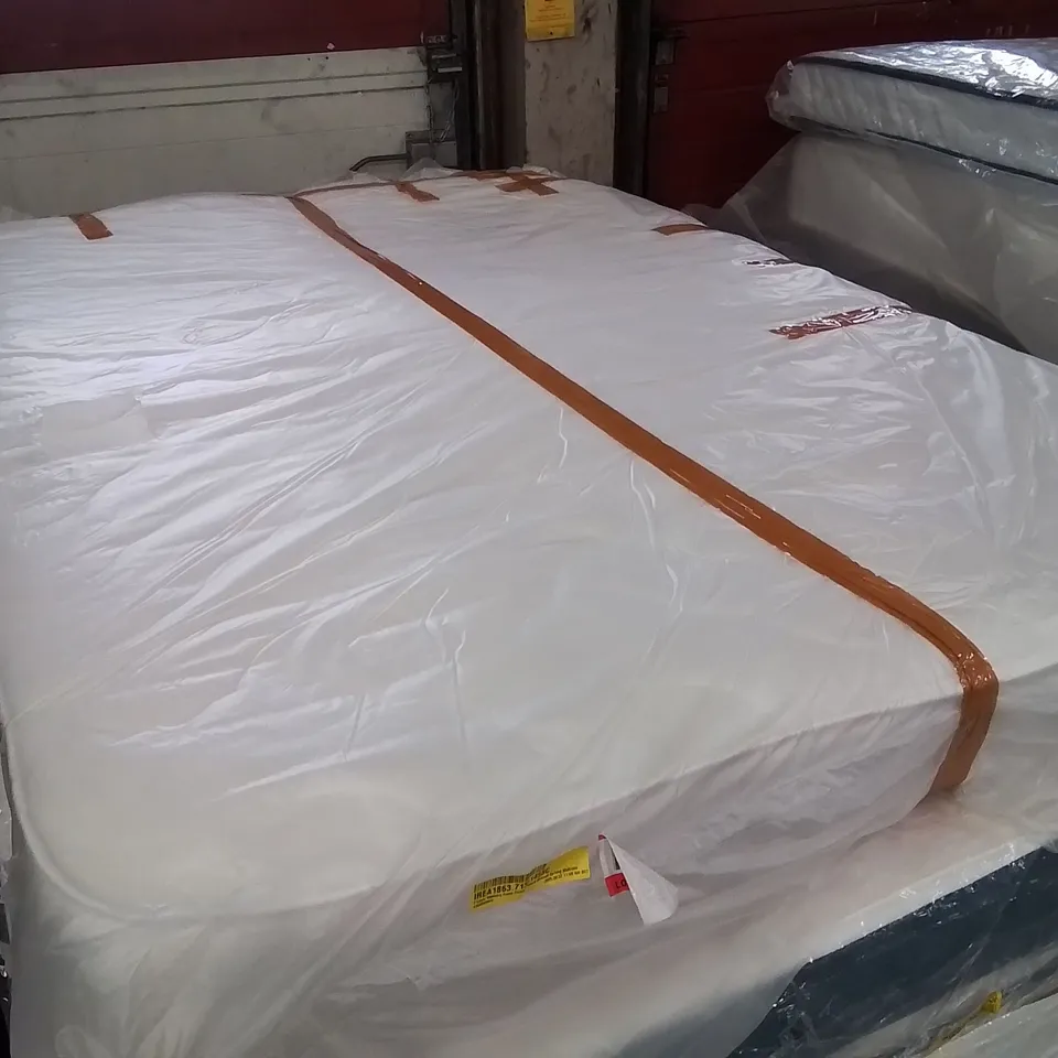 QUALITY BAGGED 7 LAYER MEMERY FOAM COMFORT HYBRID BONNELL SPRUNG MATTRESS 4FT 6 