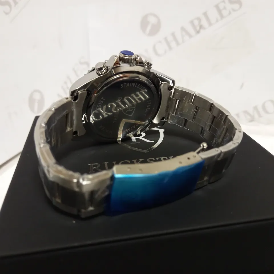 RUCKSTUHL CHRONOGRAPH STYLE BRACELET STRAP WRISTWATCH RRP £560