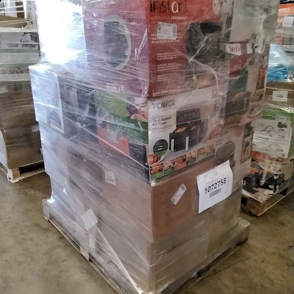 PALLET OF APPROXIMATELY 24 UNPROCESSED RAW RETURN HOUSEHOLD AND ELECTRICAL GOODS TO INCLUDE;