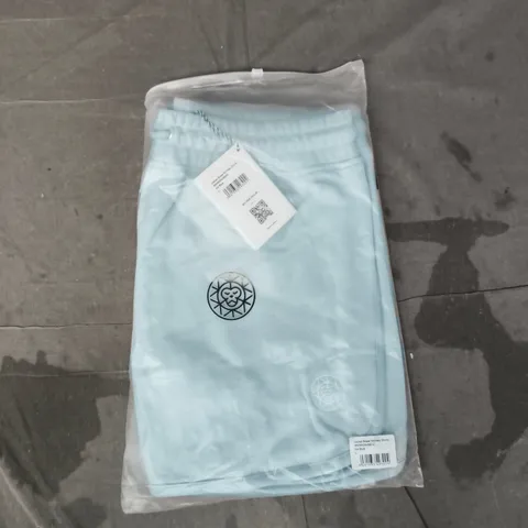 BOX OF APPROXIMATELY 12 BRASS MONKEY LADIES SHORTS IN ICE BLUE SIZE LARGE