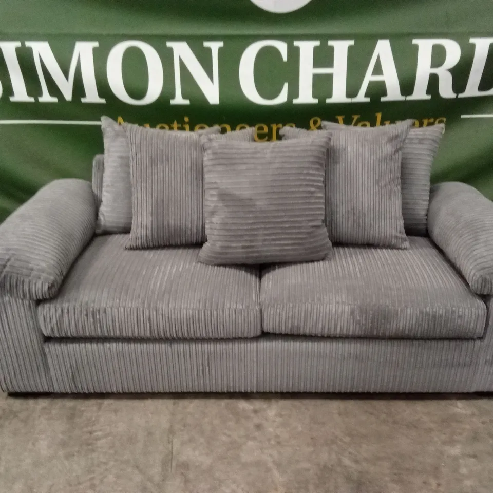 AMALFI 3 SEATER SCATTER BACK FABRIC SOFA RRP £599