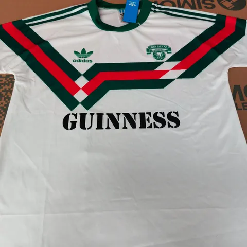ADIDAS CORK CITY FC FOOTBALL SHIRT – SIZE L