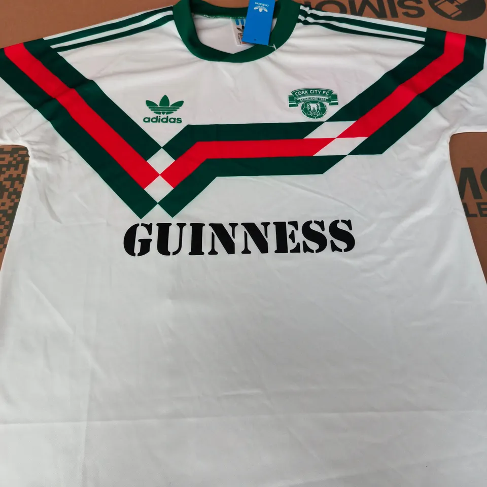 ADIDAS CORK CITY FC FOOTBALL SHIRT – SIZE L